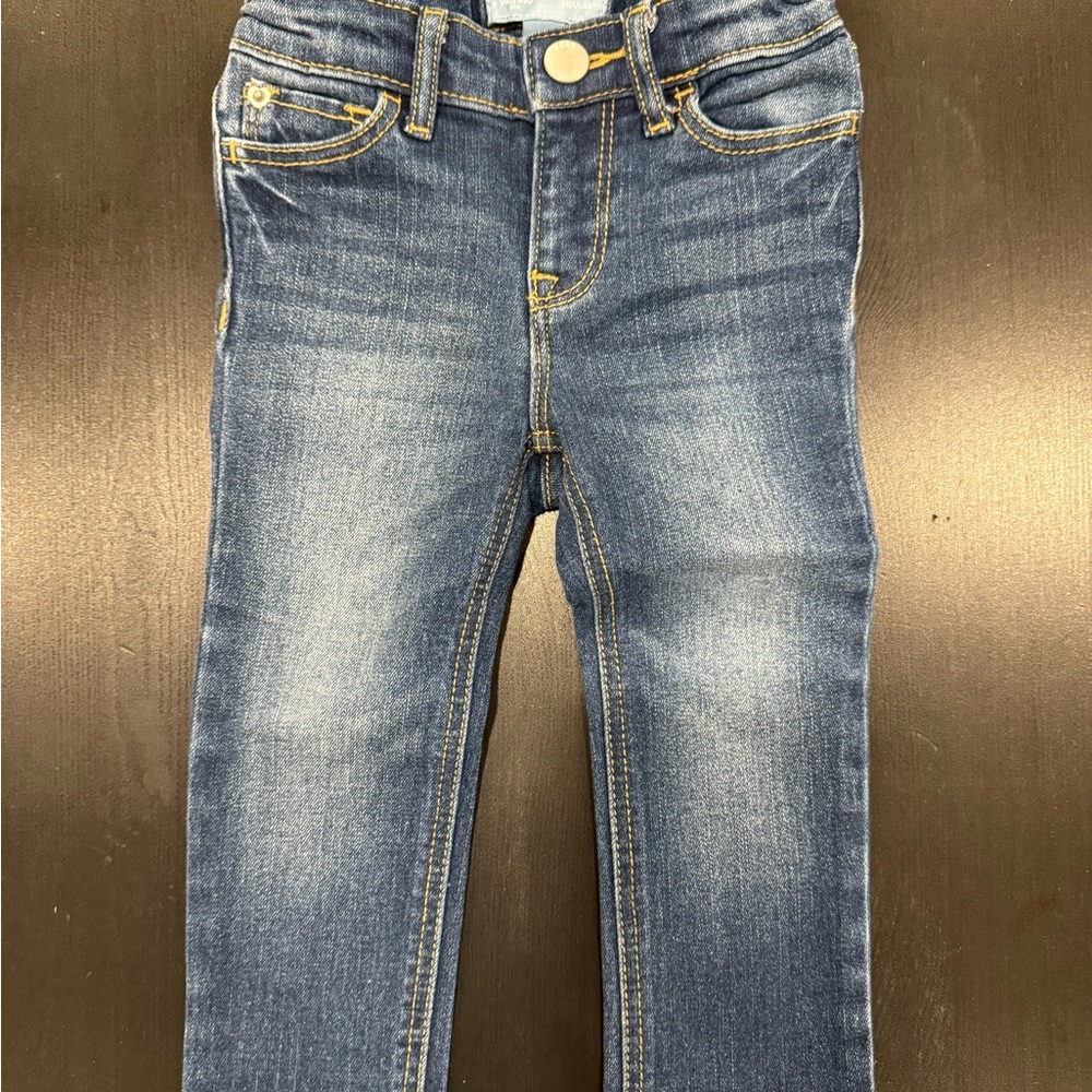 Bundle of jeans, sweater and top.